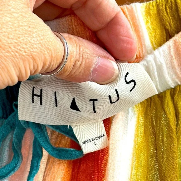 Multicolor Striped Maxi Skirt - Picture 4 of 7